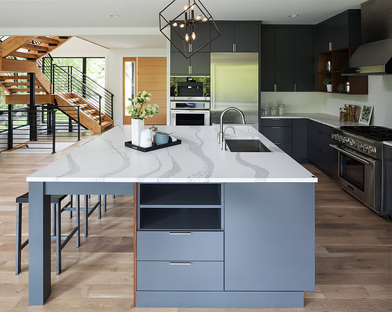 Sustainable 9 Design Kitchen, Photo by James Kruger with LandMark Photography