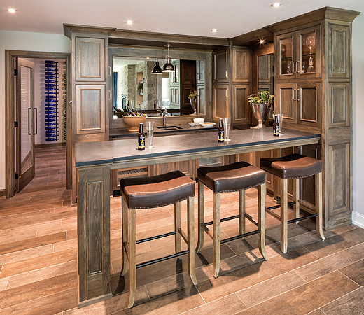 Beautiful bar and wine cellar