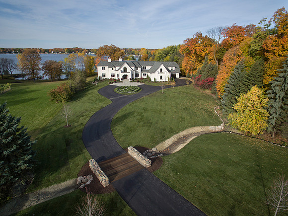 2017 ASID Showcase Home, Drone aerial photo by Jon Huelskamp with LandMark Photography